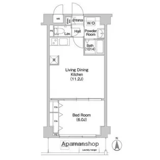 コンフォリア墨田立花【7階】の間取り