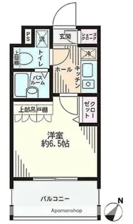 エステムプラザ日本橋【6階】の間取り