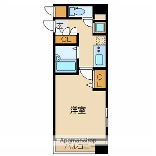 エステムプラザ日本橋【8階】の間取り