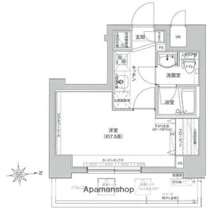 ドルチェ日暮里弐番館【10階】の間取り