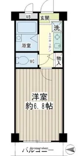 コンフォート松が谷【2階】の間取り