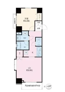 日神デュオステージ御徒町【4階】の間取り