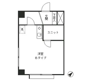 リバーサイド永代【2階】の間取り