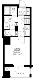 東京都中央区明石町【マンション】の間取り