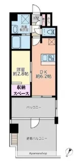 ドゥーエ浅草橋Ⅱ【11階】の間取り