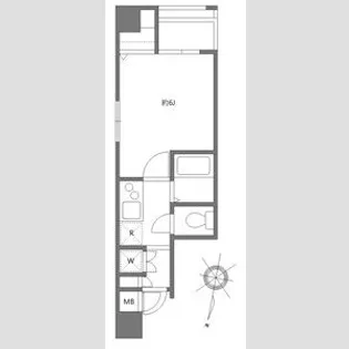 ルリオン両国【9階】の間取り