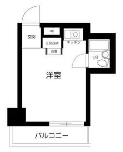 東京都文京区根津2丁目【マンション】の間取り