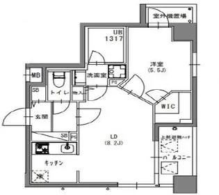 S−RESIDENCE押上Blossom【7階】の間取り