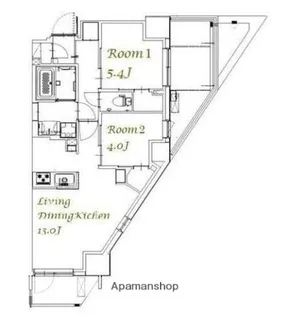 東京都荒川区西日暮里6丁目【マンション】の間取り