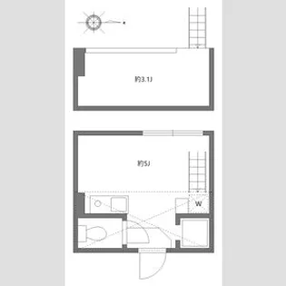 マルズモリシタ【1階】の間取り