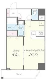 ルッソアグランデ【4階】の間取り