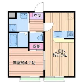 CAPITOL【1階】の間取り