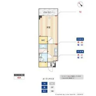 ALIVIS東瑞江【1階】の間取り