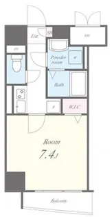 ツインパークコンフォートN【6階】の間取り