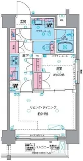 ジェノヴィア浅草Ⅵスカイガーデン【3階】の間取り