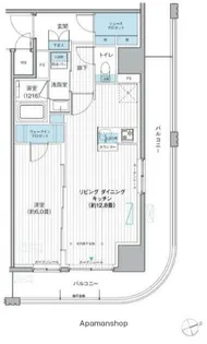 栖ーすみかー浅草蔵前【4階】の間取り