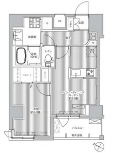 CASA KEITO【9階】の間取り