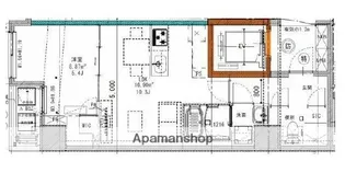 東京都中央区東日本橋2丁目【マンション】の間取り