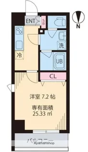 COURT TAKETOKU Ⅲ【2階】の間取り