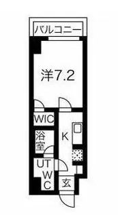プレール・ドゥーク菊川【5階】の間取り