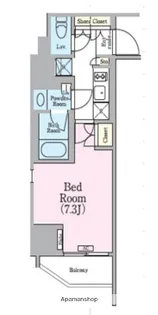 1Kの間取り画像