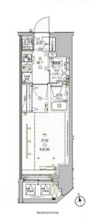 クレイシア秋葉原EAST【4階】の間取り