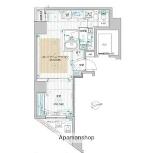 ブライズ東日本橋【7階】の間取り