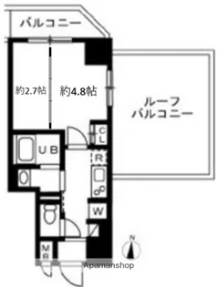 ハーモニーレジデンス東京イーストガーデン【3階】の間取り