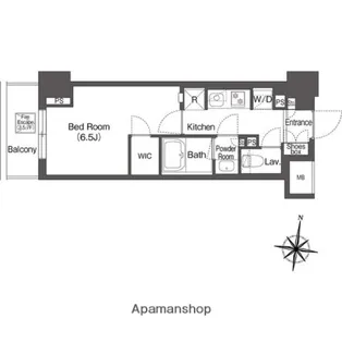 コンフォリア森下リバーサイド【5階】の間取り