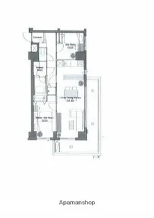 LANAI COURT25【3階】の間取り