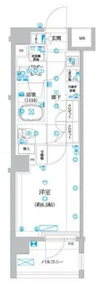 東京都墨田区向島3丁目【マンション】の間取り