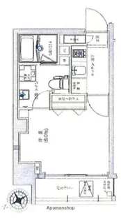 VERONA門前仲町LUSSO【5階】の間取り