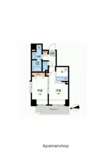 プライマル浅草橋【7階】の間取り