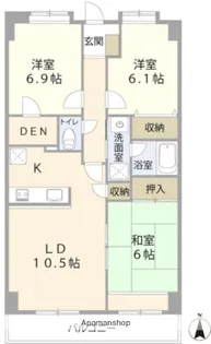 ヌーヴォアージュ【2階】の間取り