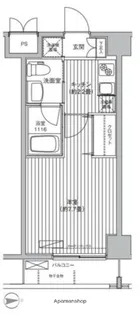 GATES1【4階】の間取り