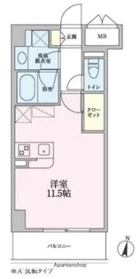 GRANVEILーK【4階】の間取り