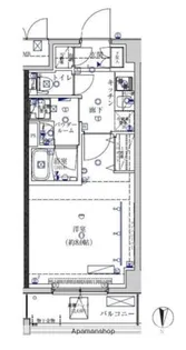 クレイシア両国ルクール【6階】の間取り