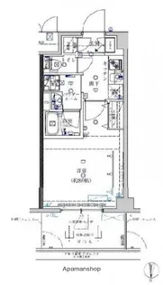 クレイシア両国ルクール【1階】の間取り
