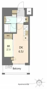 フレンシア御徒町【4階】の間取り