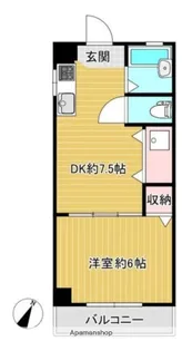 マルコーハイツ駒形【2階】の間取り