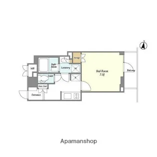 BELLEVILLE錦糸町【3階】の間取り