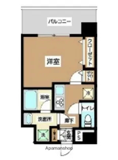 JU TOWER FRONT 北斎ST【7階】の間取り