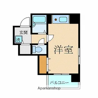 ドエルイン月島【9階】の間取り