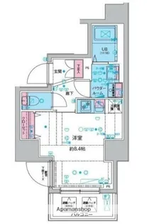 GENOVIA本所吾妻橋Ⅲ【3階】の間取り