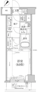 ルフレグランデ押上【2階】の間取り