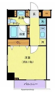 RELUXIA両国【6階】の間取り