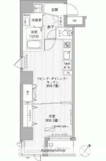 エムズサニーパレス月島【4階】の間取り