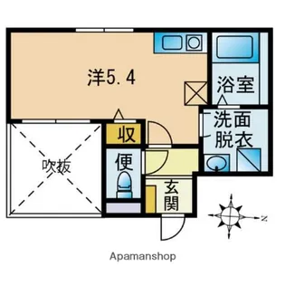 BAMBOO清澄白河【2階】の間取り
