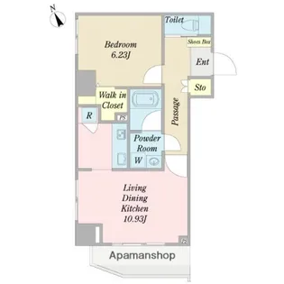 G・FⅢ【4階】の間取り