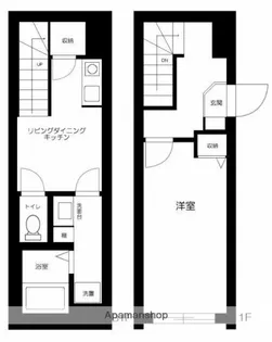 セグレート日本橋【1階】の間取り